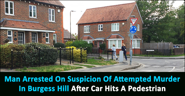 Man Arrested On Suspicion Of Attempted Murder In Burgess Hill After Car ...