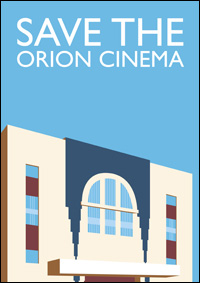 save the orion cinema campaign